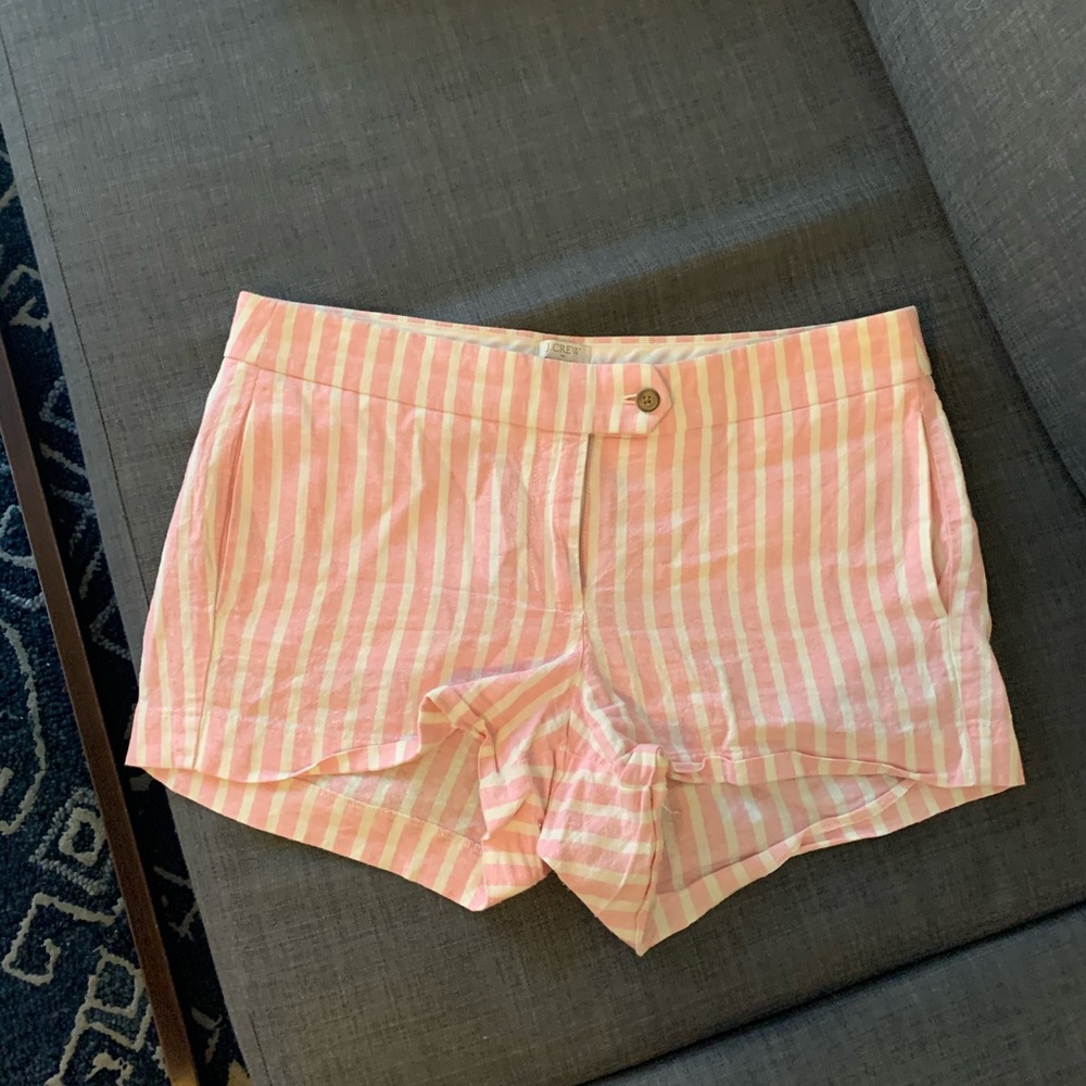 J Crew Striped Shorts